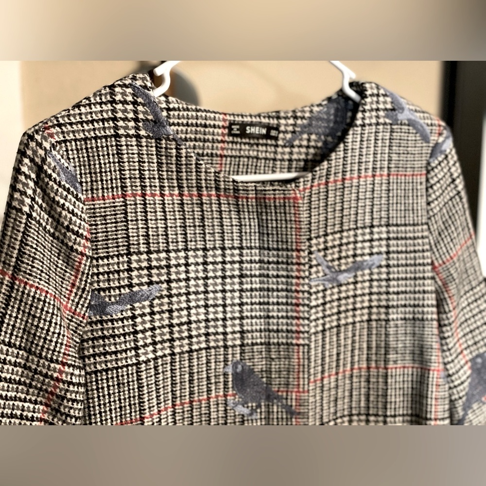 NEW Bird Embroidered Coat - Picture 9 of 16